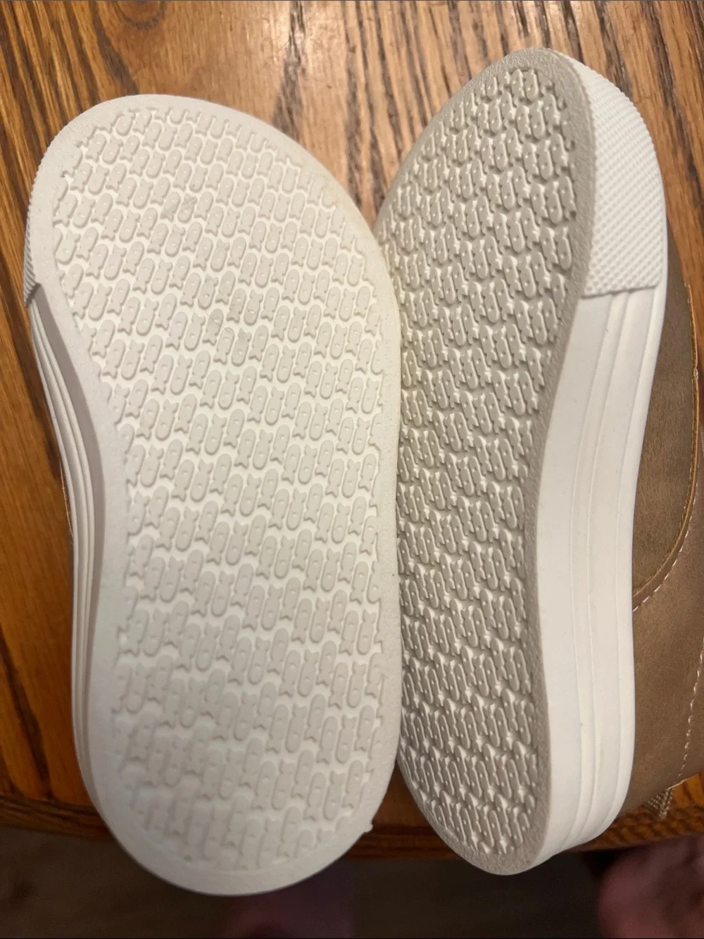 OshKosh B'gosh Toddler Tan Slip On Sneakers